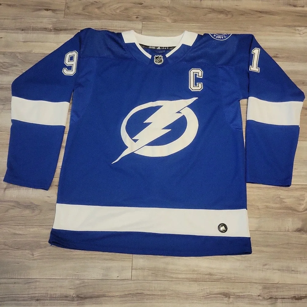 Steven Stamkos Tampa Bay Lightning NHL Hockey Jersey Adidas Mens 56 (50 Actual)